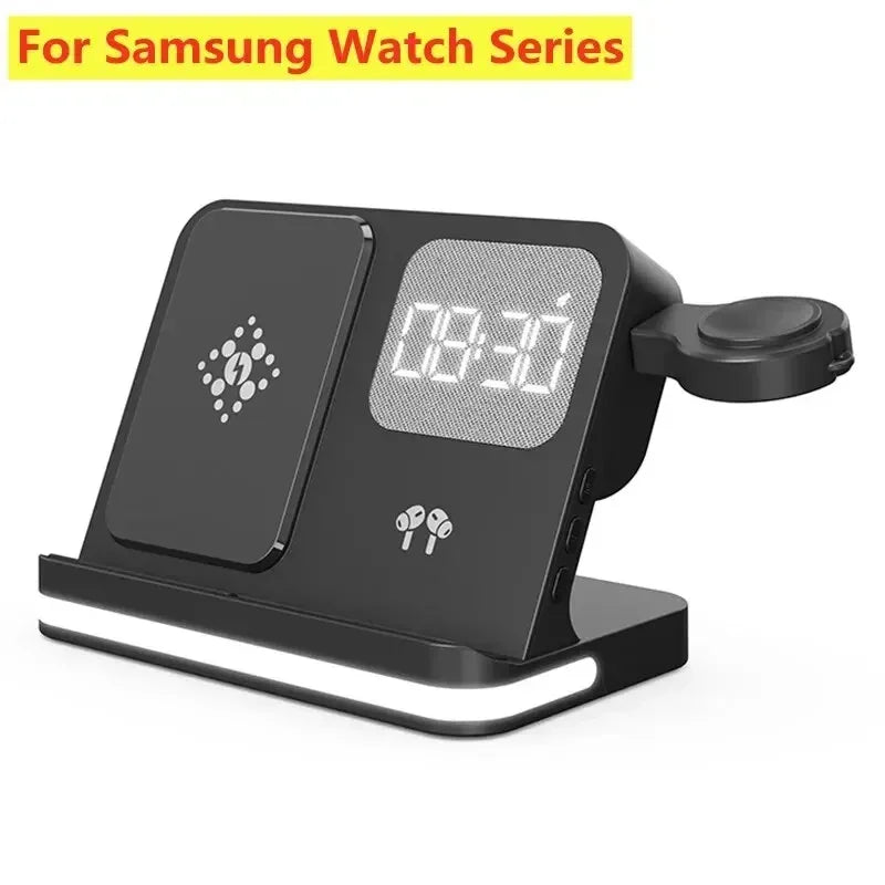 Apple & Samsung - 6 In 1 Wireless Charger Stand