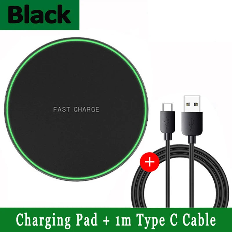 30W Wireless Fast Charging Docking Station - Apple & Android