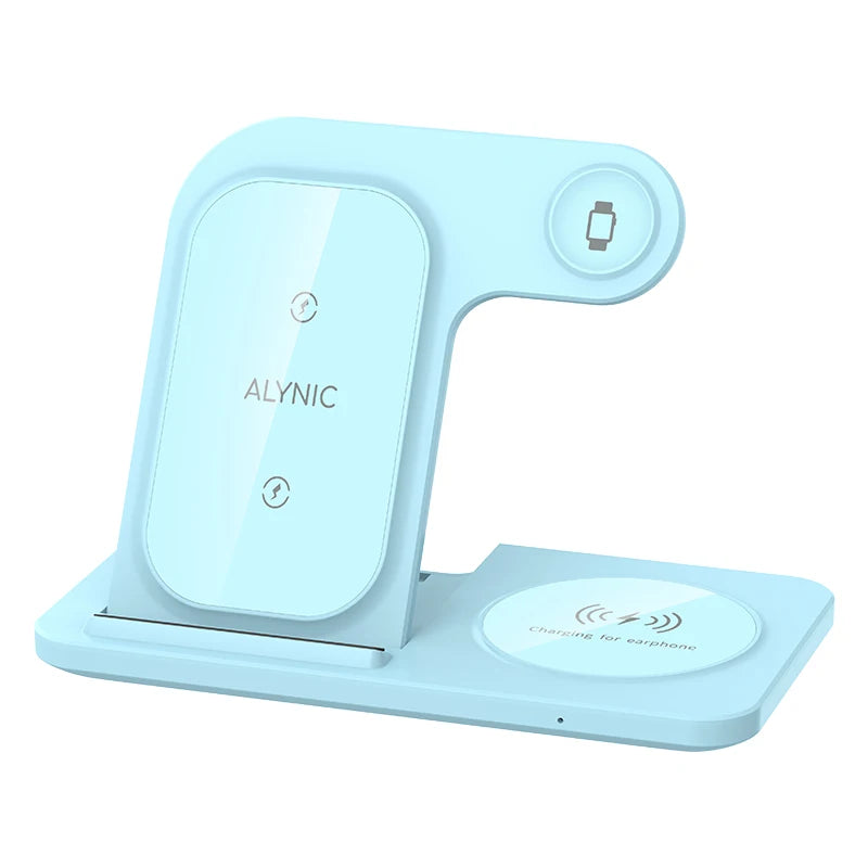 iPhone - 3 in 1 Wireless Charger Stand Pad