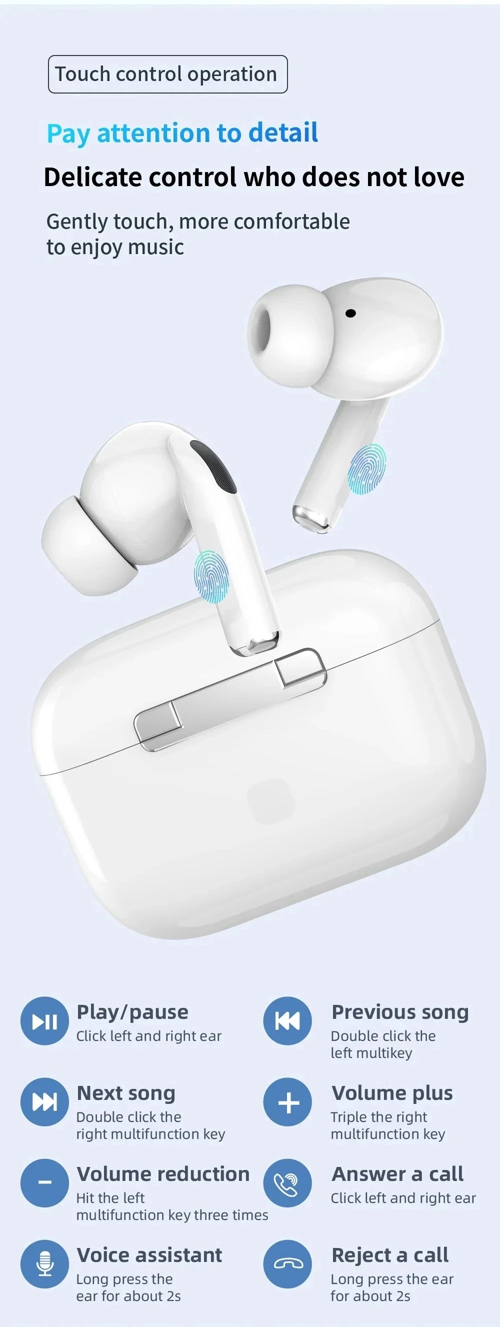 Air Pro 5 TWS Max Wireless Bluetooth Earphones