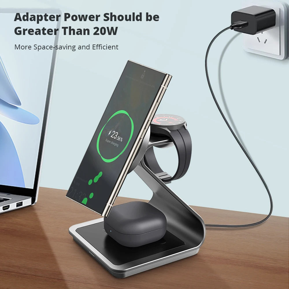 Samsung - 3 in 1 Wireless Charger Station