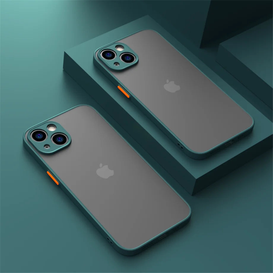 Apple iPhone Shockproof Armor Matte Finish Case