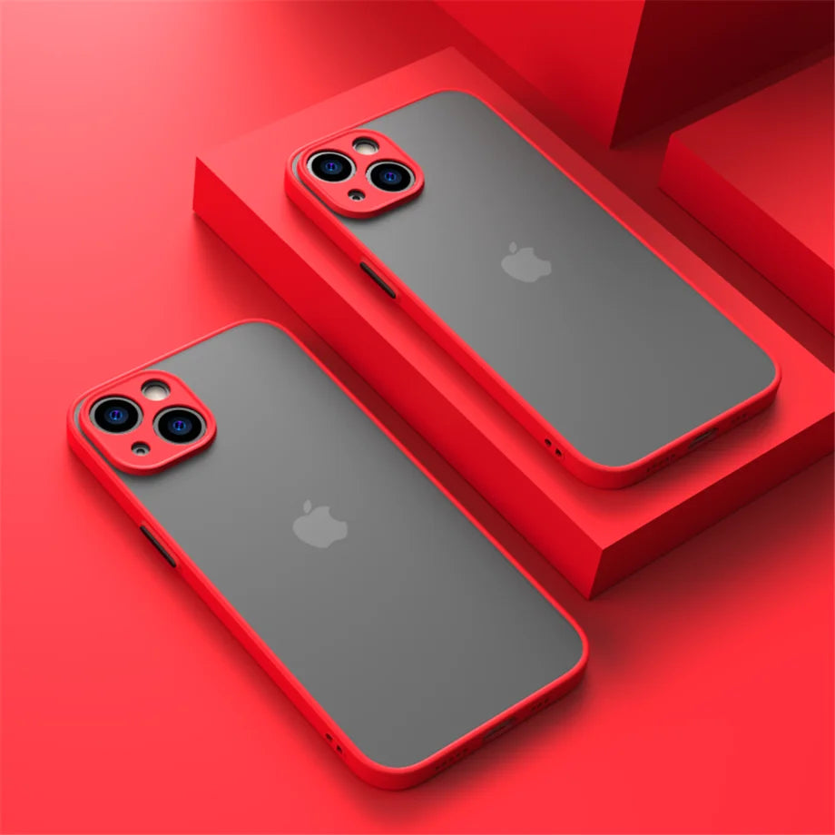 Apple iPhone Shockproof Armor Matte Finish Case