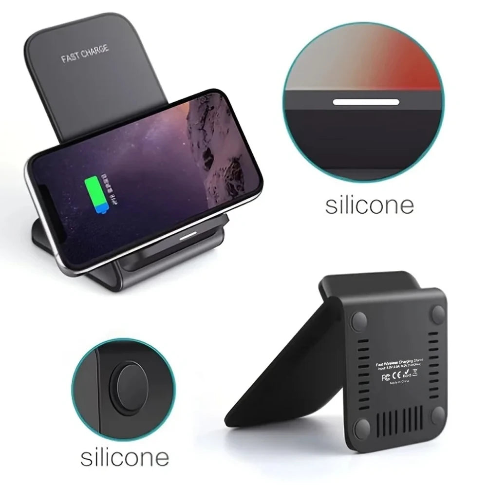 Apple & Android - Wireless Charger Stand