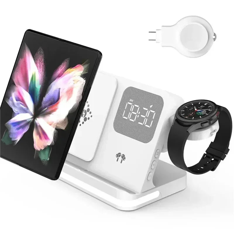 Apple & Samsung - 6 In 1 Wireless Charger Stand