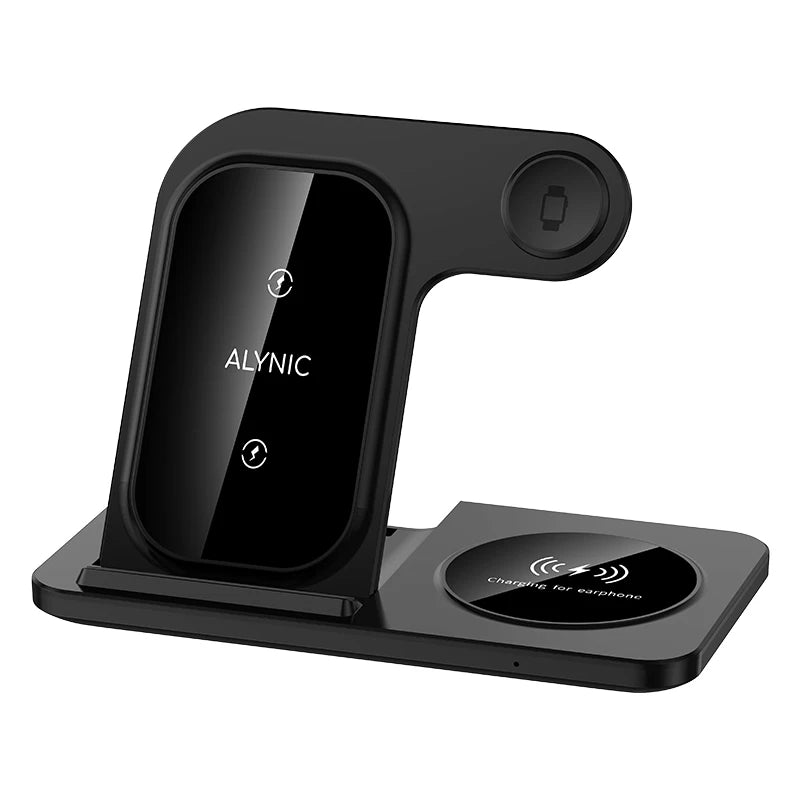 iPhone - 3 in 1 Wireless Charger Stand Pad