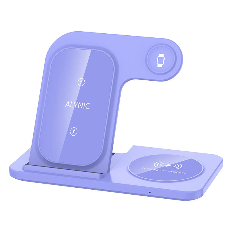 iPhone - 3 in 1 Wireless Charger Stand Pad