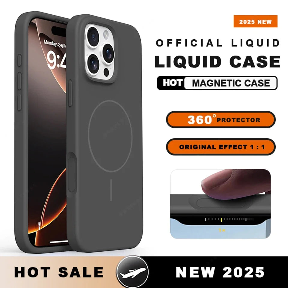 Apple iPhone Magsafe Silicone Phone Case