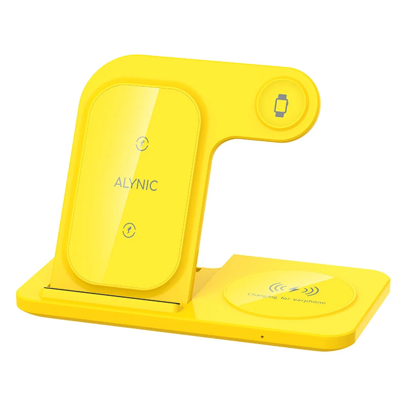 iPhone - 3 in 1 Wireless Charger Stand Pad