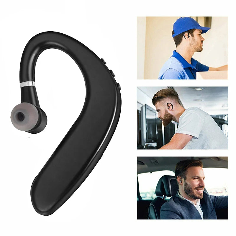 Sports Wireless Bluetooth Hooked Earphones with Mic