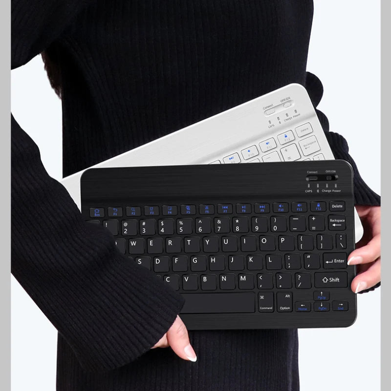 Bluetooth Wireless Keyboard & Mouse For Apple, Android, Windows Tablets - Multiple Colours