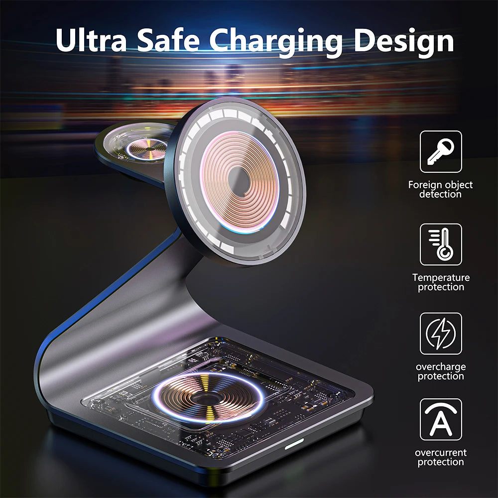 Samsung - 3 in 1 Wireless Charger Station
