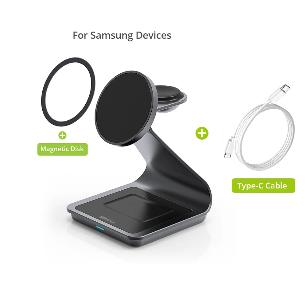 Samsung - 3 in 1 Wireless Charger Station