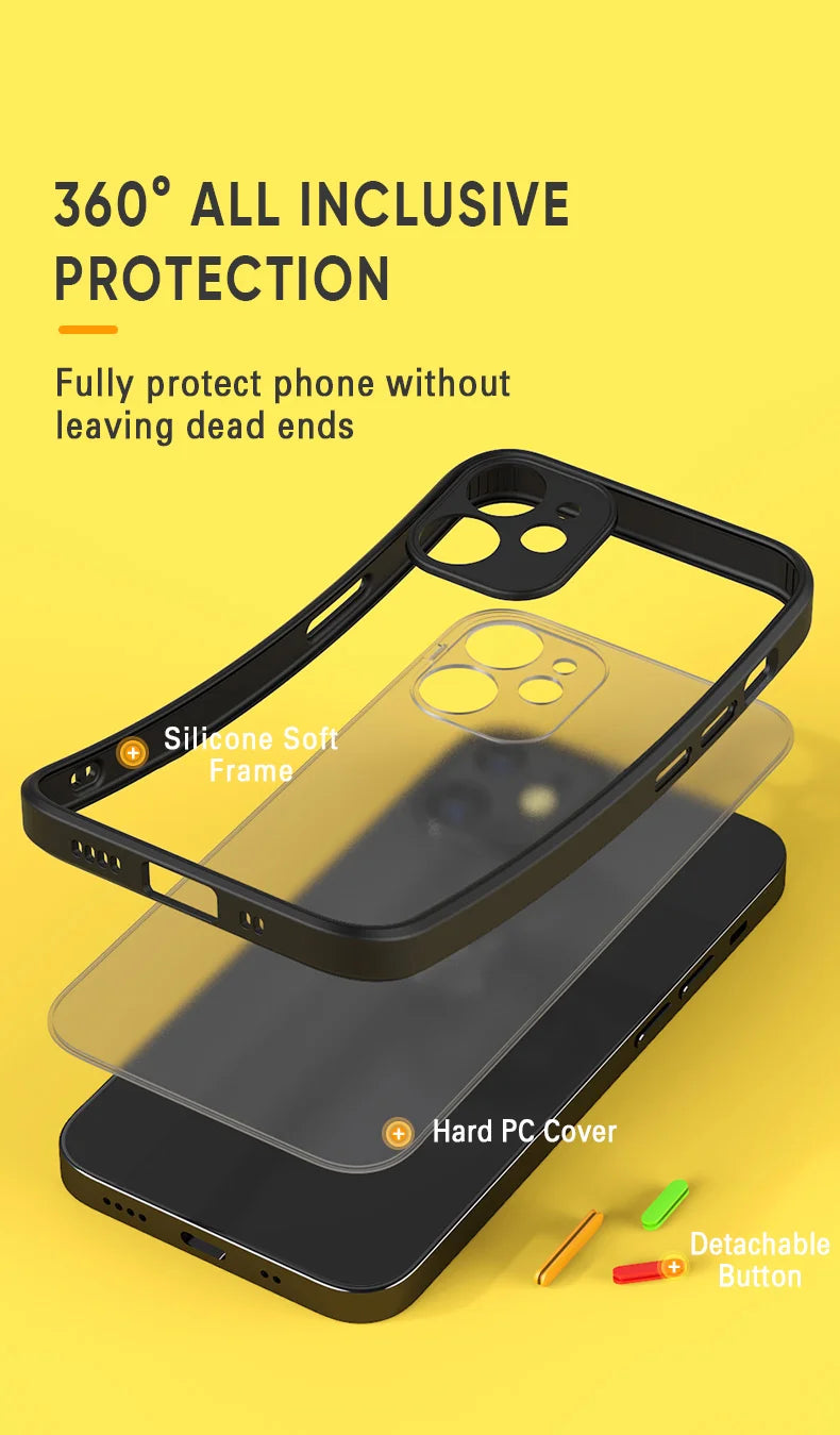 Apple iPhone Wireless Semi-Transparent Matte Finish Case