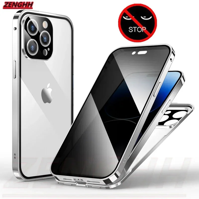 Apple iPhone 360° Full Protection Privacy Phone Case