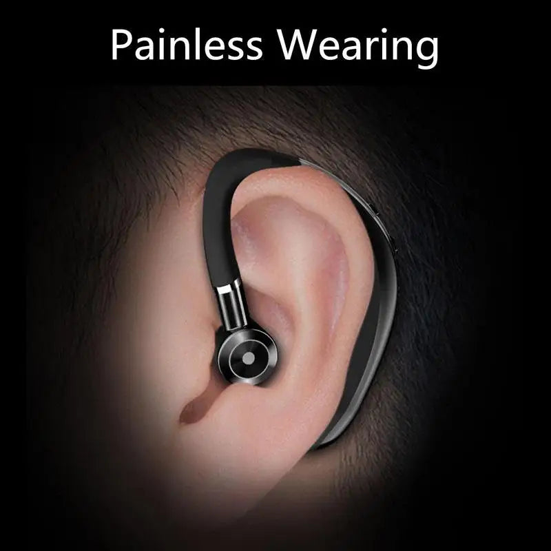 Sports Wireless Bluetooth Hooked Earphones with Mic