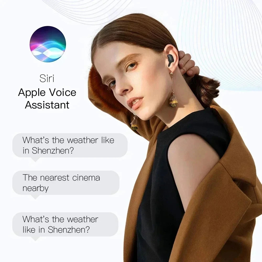 E6S TWS Wireless Bluetooth Earphones with Mic