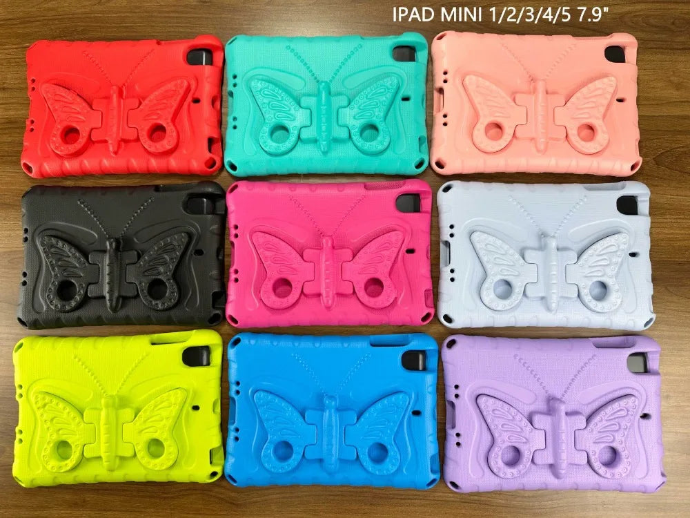 Apple iPad Kids Cartoon Silicone Case