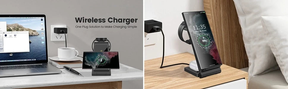 Samsung - 3 in 1 Wireless Charging Station