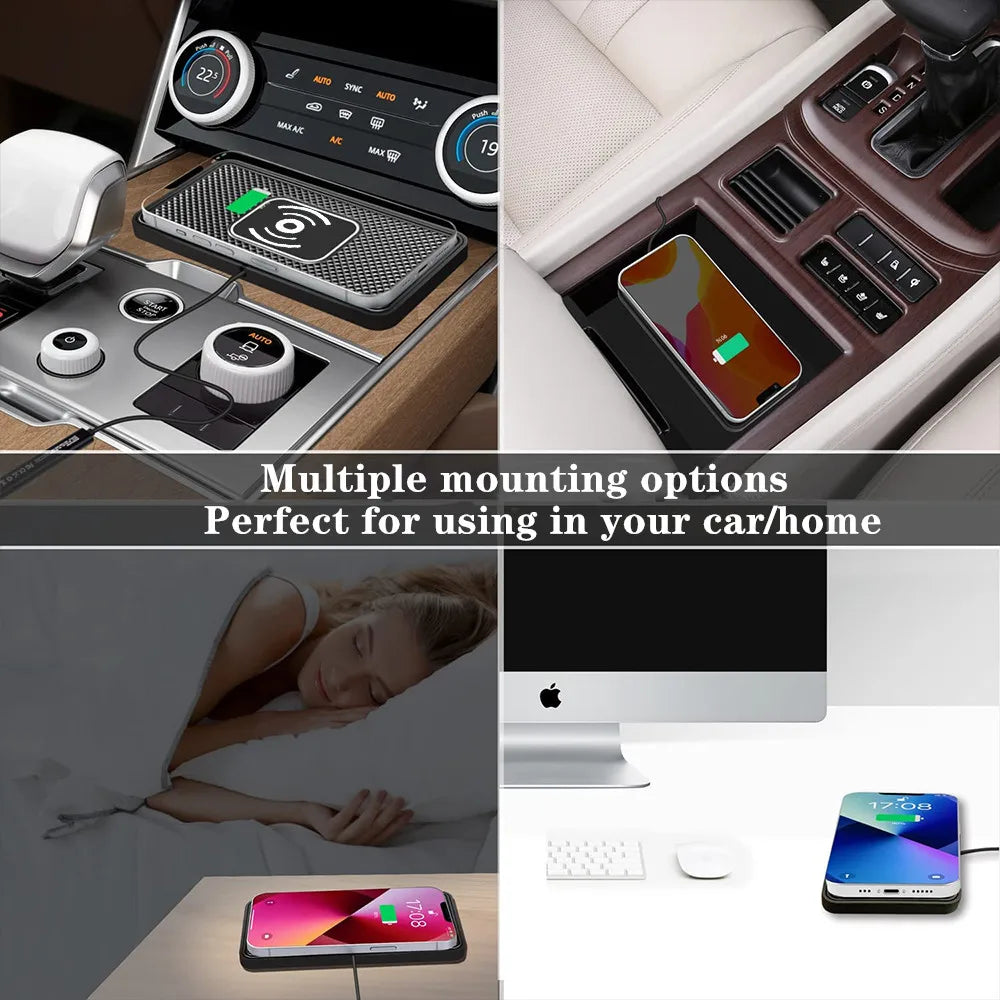 Apple & Andriod Universal Wireless Charger Non-Slip Pad