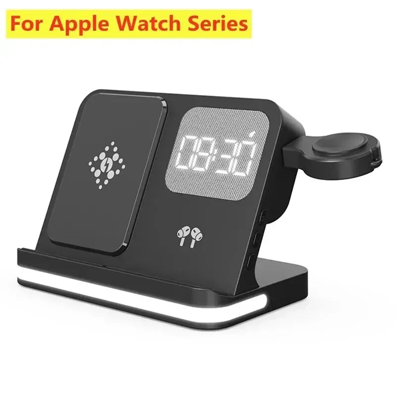 Apple & Samsung - 6 In 1 Wireless Charger Stand
