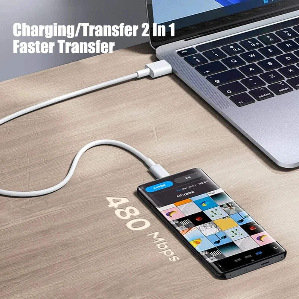 Super Fast Charging Data Cables - 1m, 2m & 3m