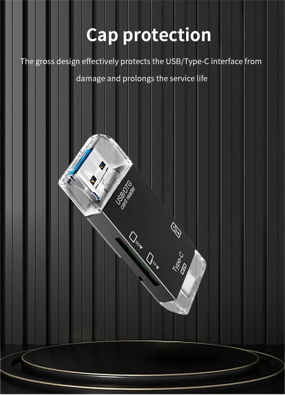 Multi Choice Card Readers - USB, USB-C, Micro USB, TF & SD