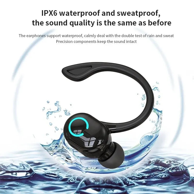 Sports Wireless Bluetooth Hooked Earphones