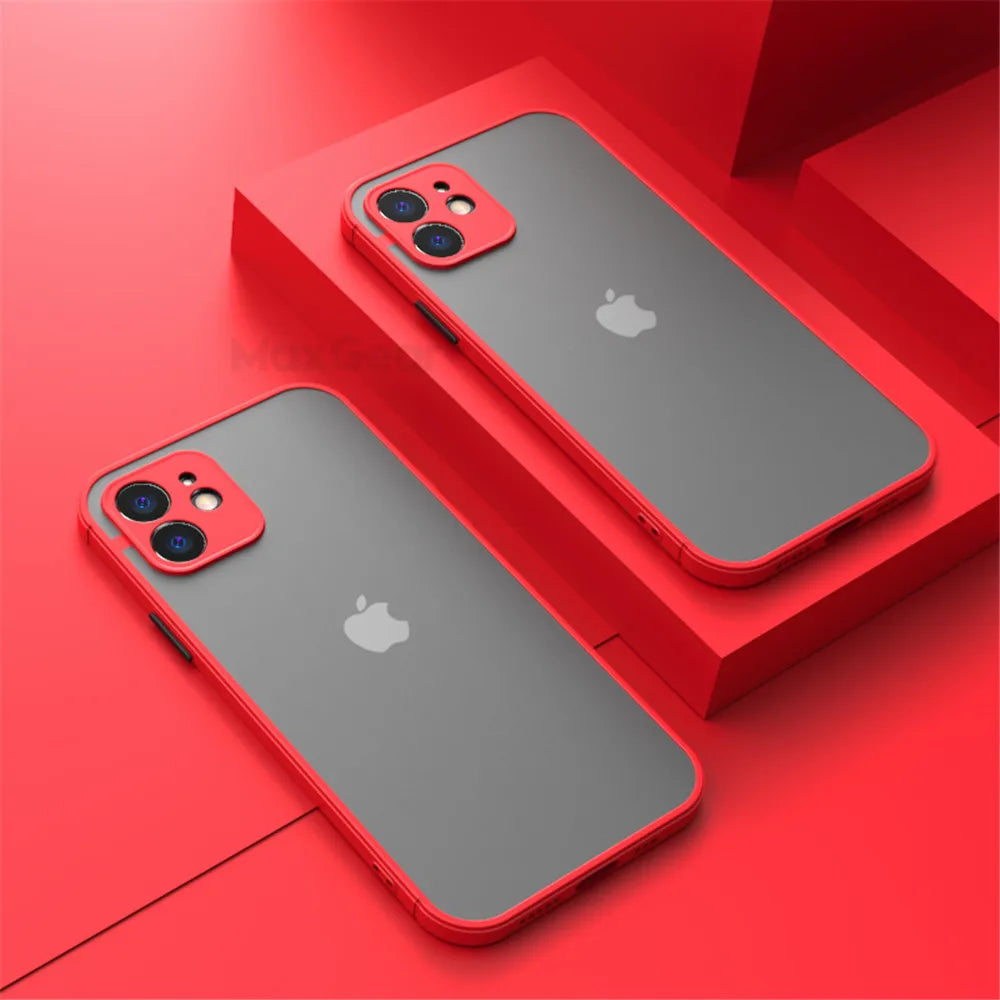 Apple iPhone Wireless Semi-Transparent Matte Finish Case