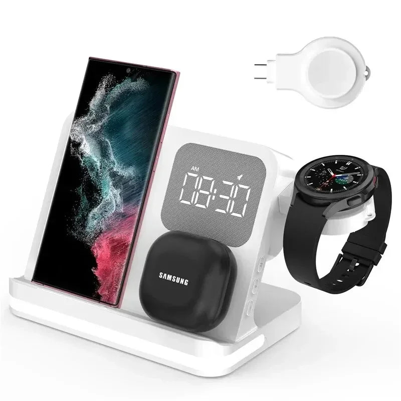 Apple & Samsung - 6 In 1 Wireless Charger Stand