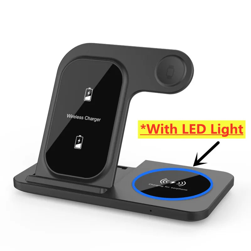 iPhone - 3 in 1 Wireless Charger Stand Pad