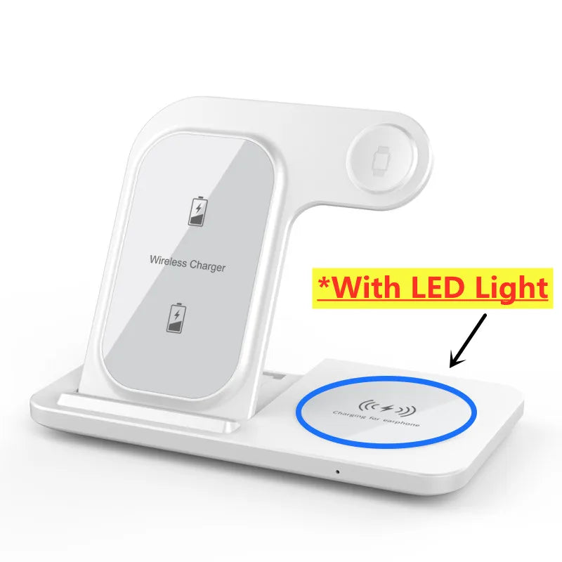 iPhone - 3 in 1 Wireless Charger Stand Pad