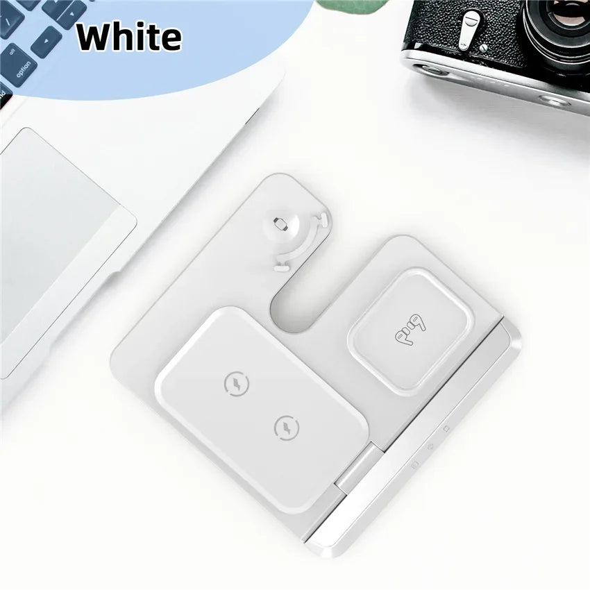 Apple & Samsung - 3 in 1 Wireless Charger Stand