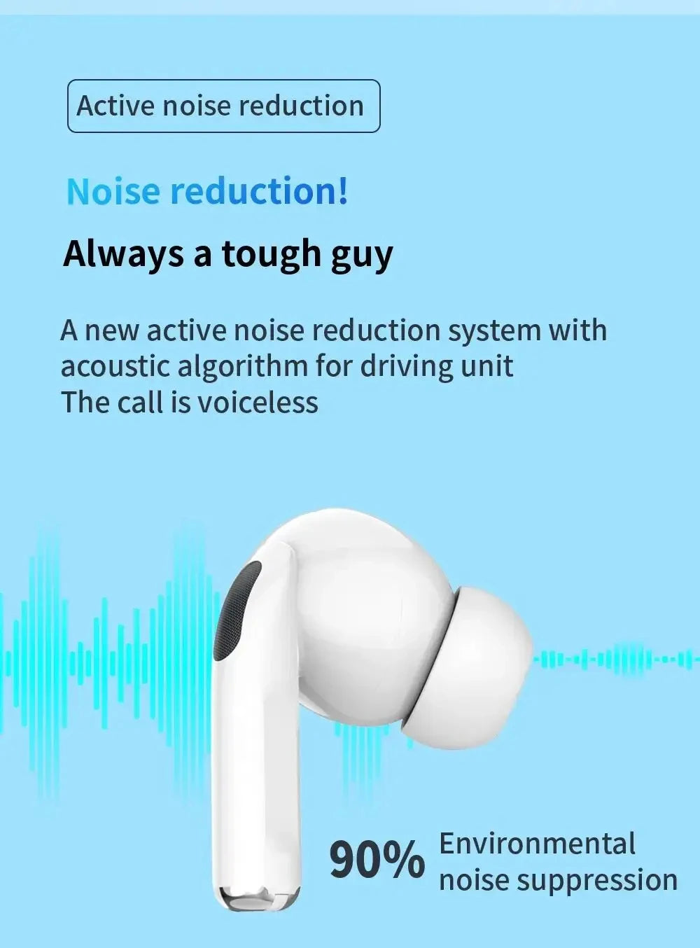 Air Pro 5 TWS Max Wireless Bluetooth Earphones