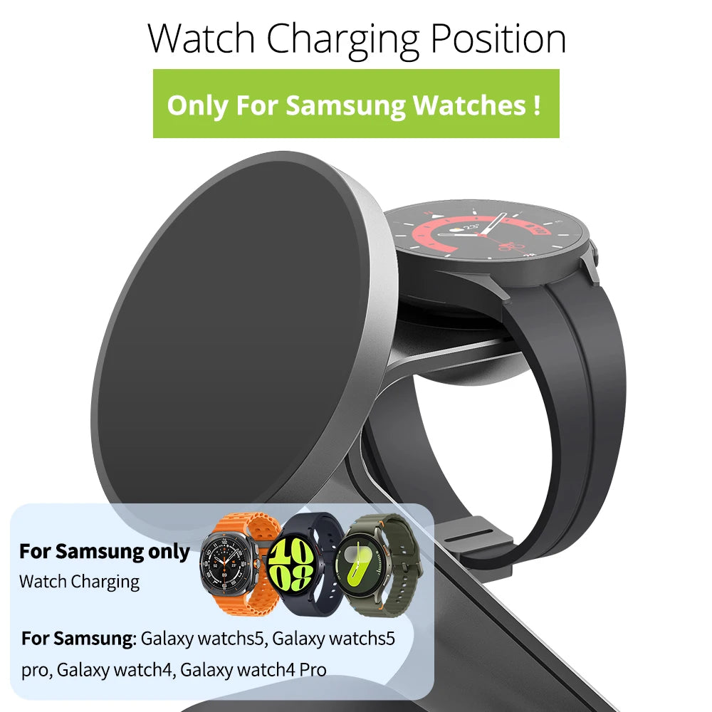 Samsung - 3 in 1 Wireless Charger Station