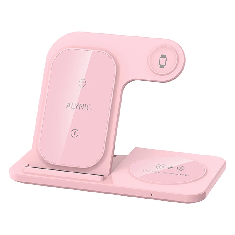 iPhone - 3 in 1 Wireless Charger Stand Pad