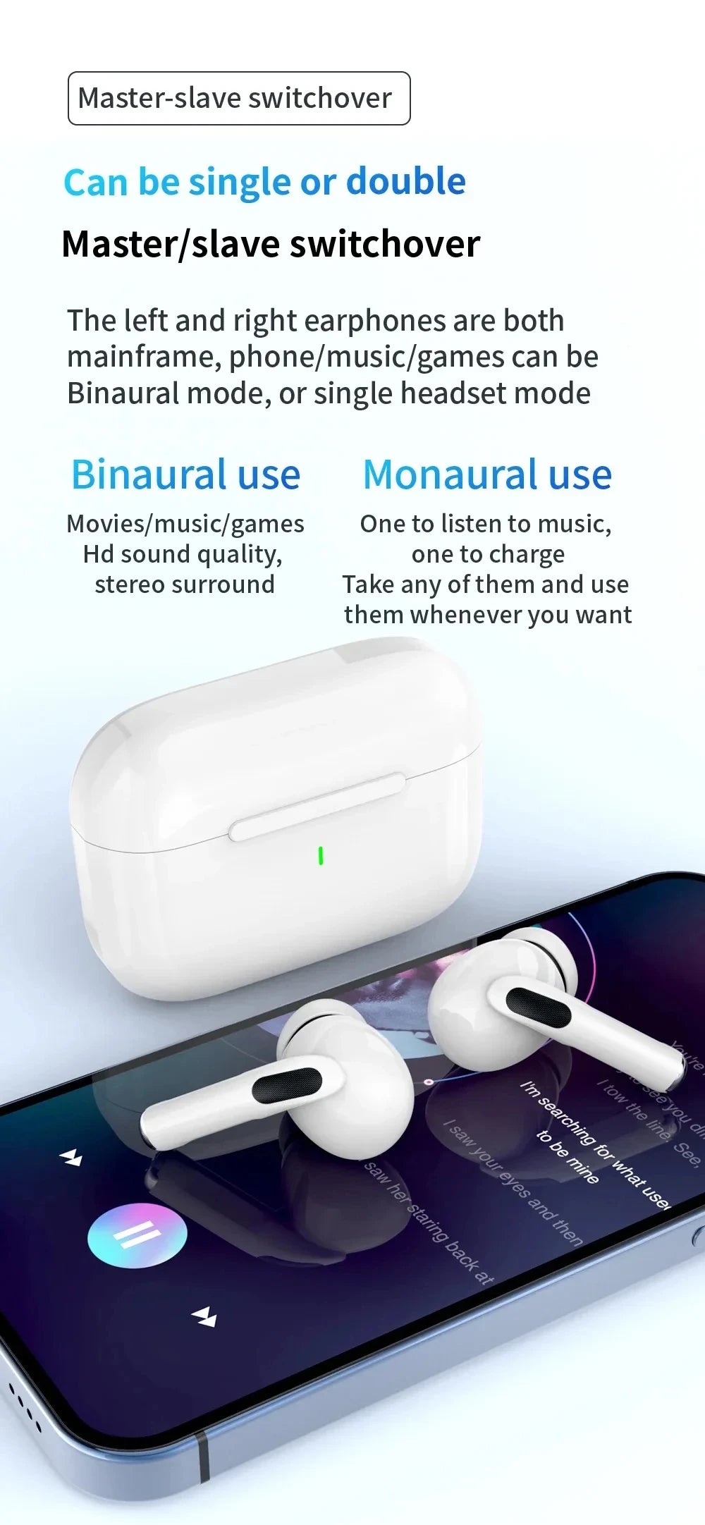 Air Pro 5 TWS Max Wireless Bluetooth Earphones