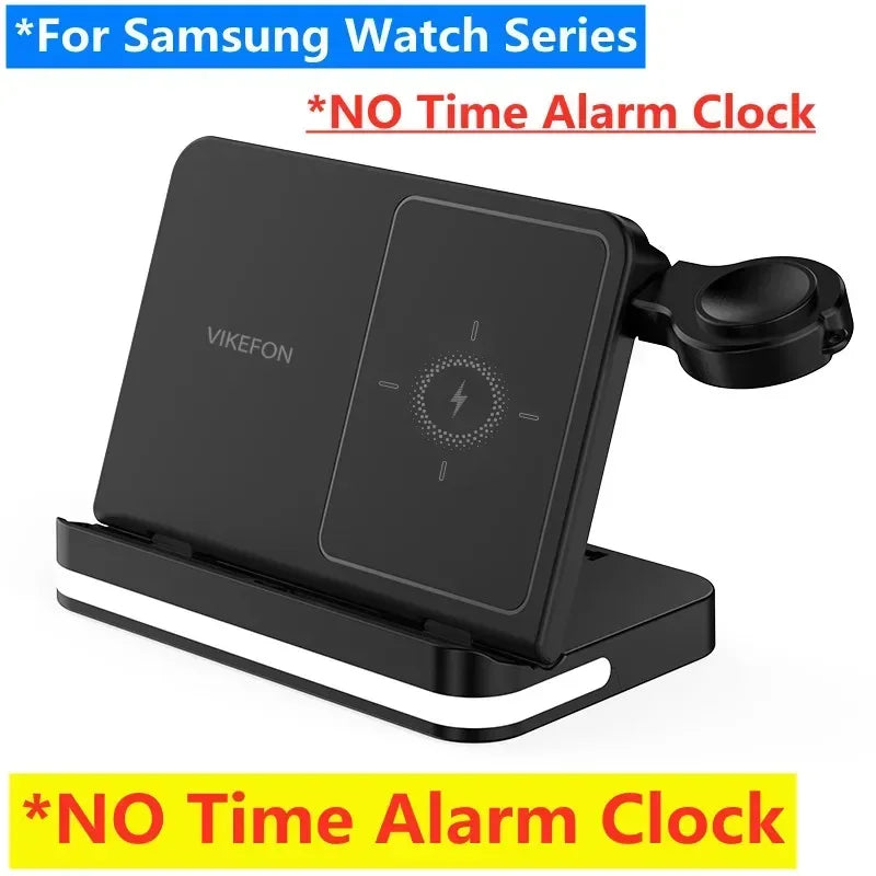 Apple & Samsung - 6 In 1 Wireless Charger Stand