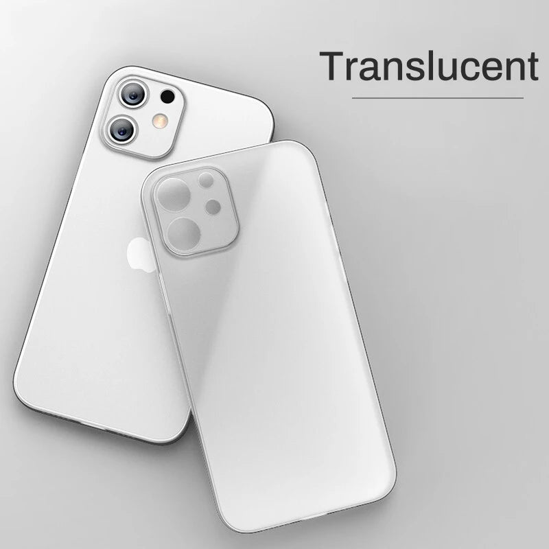 Apple iPhone Ultra-Thin Matte Phone Case