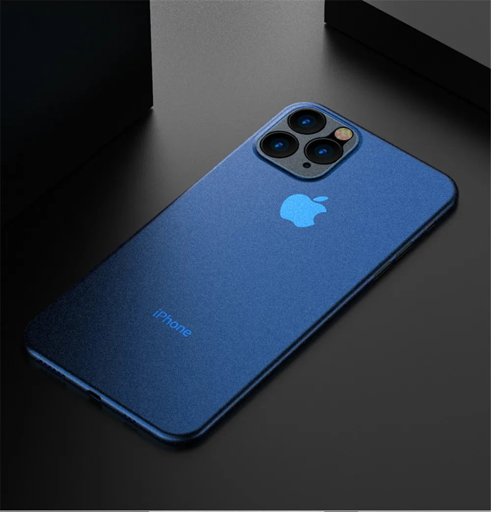 Apple iPhone Ultra-Thin Matte Phone Case