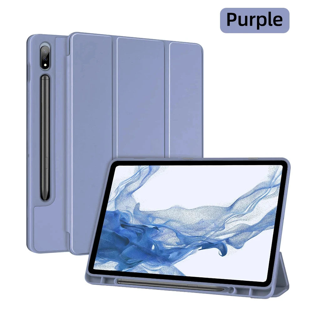 Samsung Galaxy Tablet Magnetic Silicone Folding Case