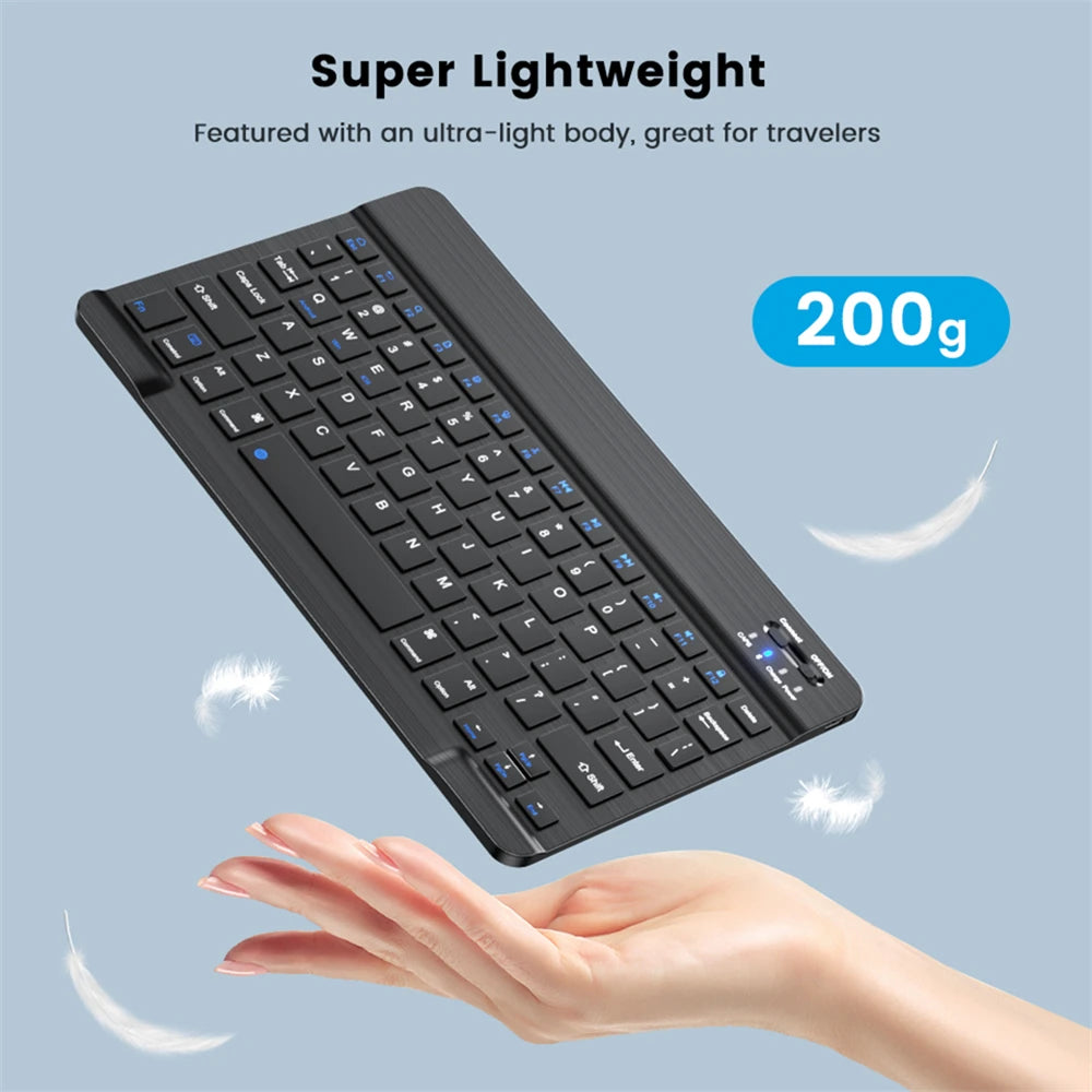 Bluetooth Wireless Keyboard & Mouse For Apple, Android, Windows Tablets