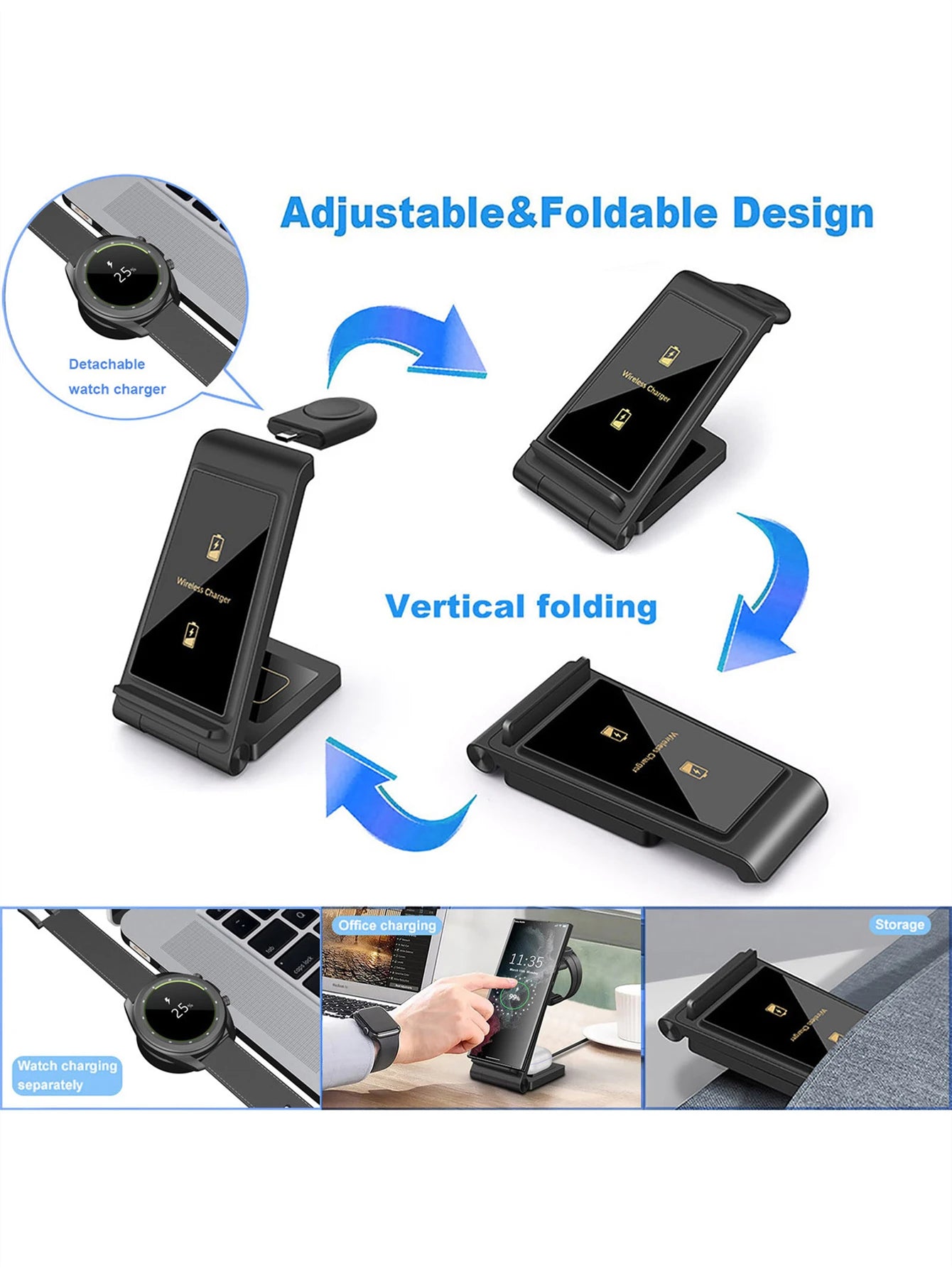 Samsung - 3 in 1 Wireless Charging Station