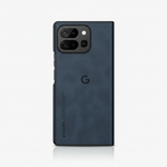 Google Pixel - Leather-Look Half-Wrapped Fold Phone Case by Mobile Supplies Online
