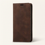 Apple iPhone - Brush Leather Wallet Case by Mobile Supplies Online