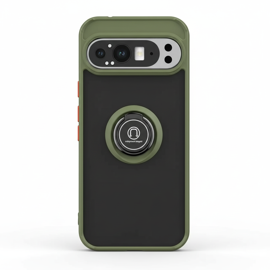 Google Pixel - Magnetic Ring Stand Matte Phone Case by Mobile Supplies Online