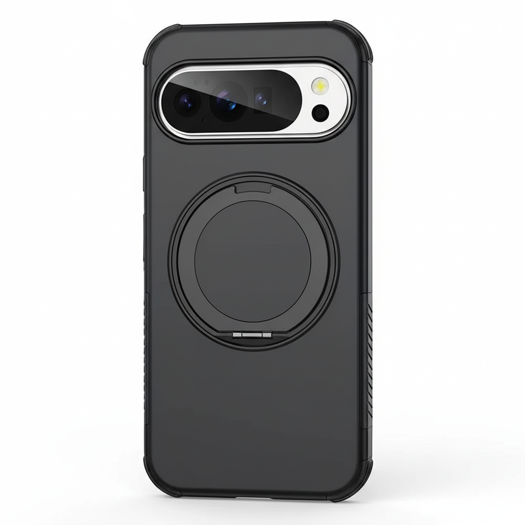 Google Pixel - Magnetic Rotating Stand Phone Bumper Case by Mobile Supplies Online