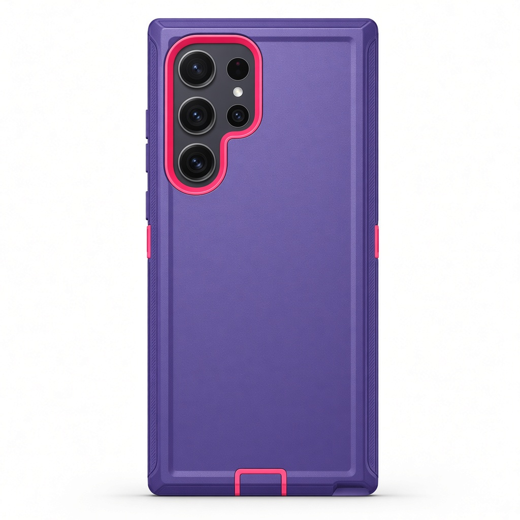 Samsung Galaxy - Shock Proof Armor Phone Case Cover by Mobile Supplies Online