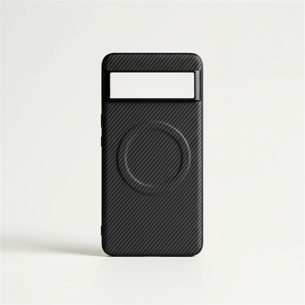 Google Pixel - Woven-Look Magnetic MagSafe Bumper Case by Mobile Supplies Online