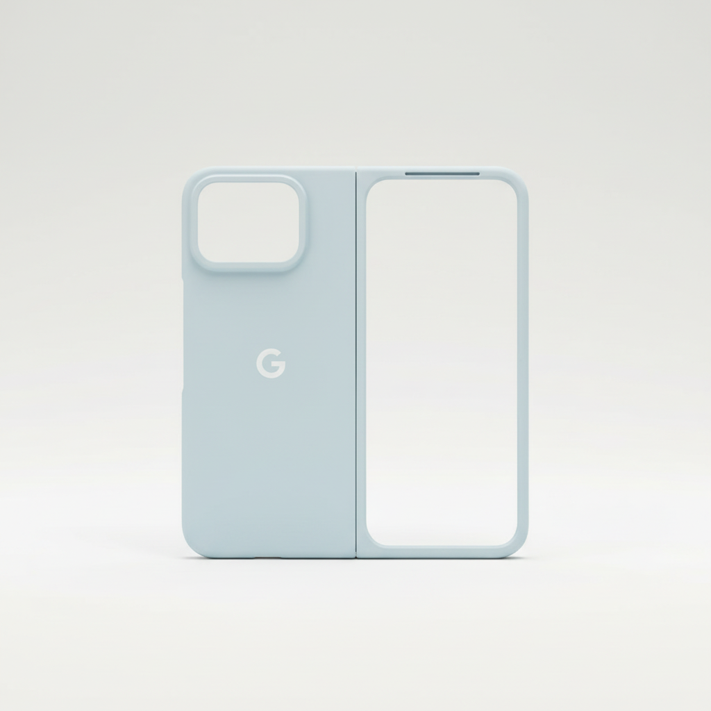 Google Pixel - Ultra Thin Matte Flip Phone Case With Logo by Mobile Supplies Online